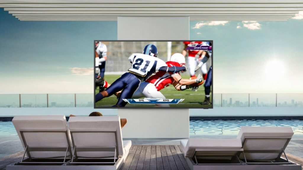 About Samsung The Terrace Outdoor TV Series