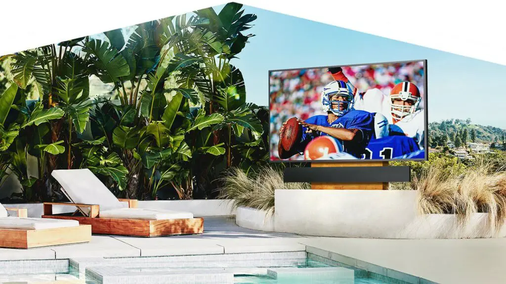 The Terrace Full Sun Outdoor QLED 4K Smart TV (Model: LST9T)