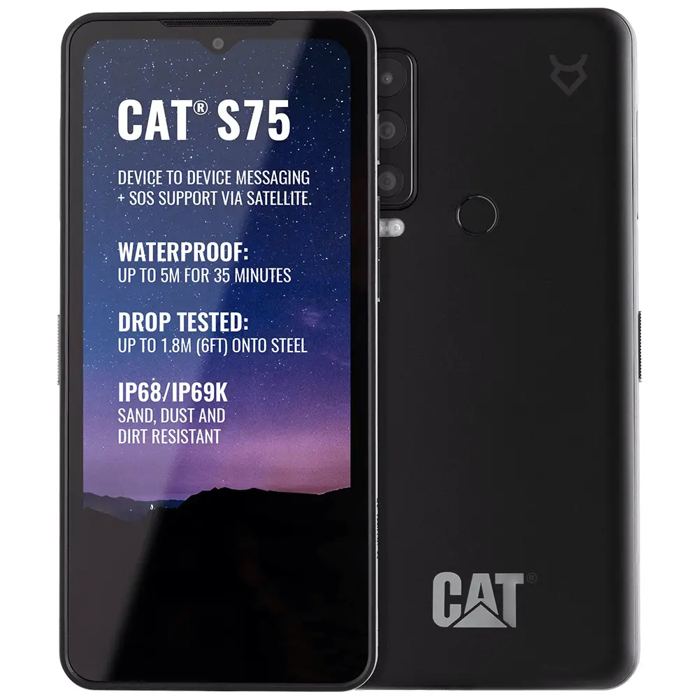 Unlocked Cat S75 rugged 5g phone