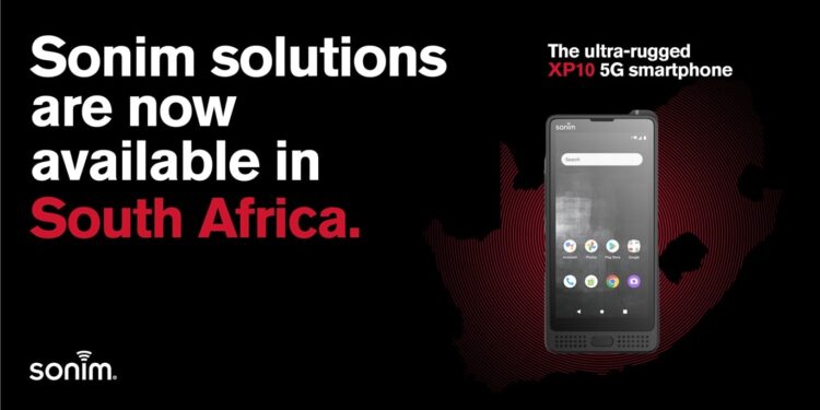 Sonim Enters South Africa’s Rugged Smartphone Market with the XP10 5G